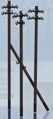 Weinert 3305 - Telegrafenmasten, Einzelmasten