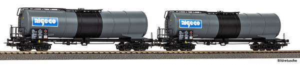 Piko 28316 - SNCF Set 2-teilig Knick-Kesselwagen Ep.6, "Algeco"