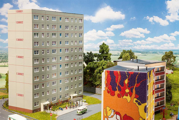 Faller 130802 - Plattenbau Typ P2 Ergänzung Ep.3