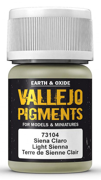 Vallejo 773104 - Pigmentfarbe 30ml Hell Siena