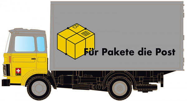 LC-Minis - LC4885 - Volvo F4/6 mit Koffer - PTT P