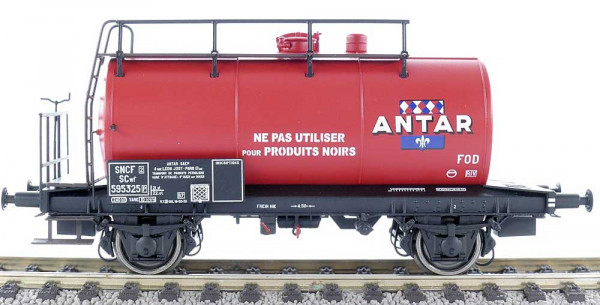 Exacttrain 20535 - SNCF Leichtbau-Kesselwagen Uerdingen 24cbm Orange Ep.3, "ANTAR"