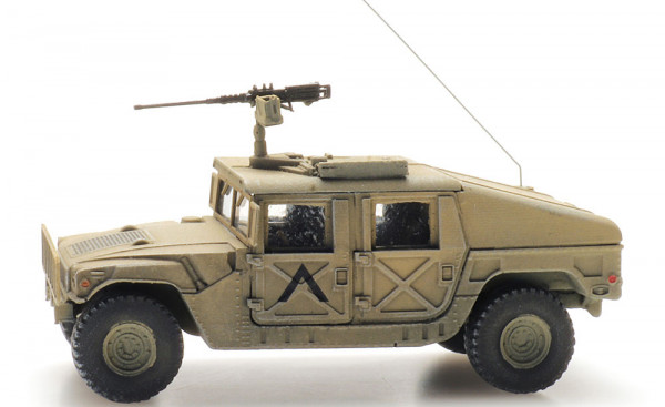 Artitec 6870538 - US Humvee Desert .50 MG