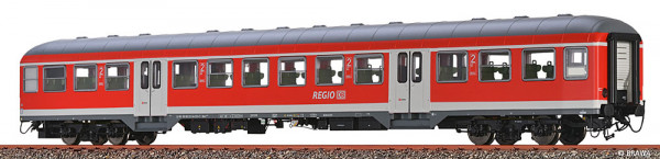 Brawa 46662 - DB AG Nahverkehrswagen 2.Klasse Bnrz436.0 verkehrsrot Regio Ep.6, Wechselstrom inkl. L
