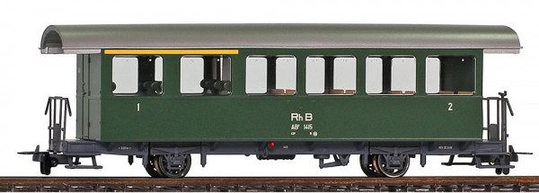 Bemo 3233125 - RhB Personenwagen 1./2.Klasse 2-achsig AB2 1415 grün