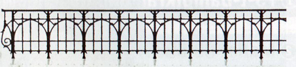 Weinert 2900 - Geländ.Kehrwiederbr.Spur1 36cm