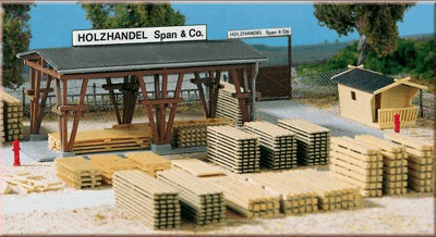 Auhagen 11353 - Holzhandel