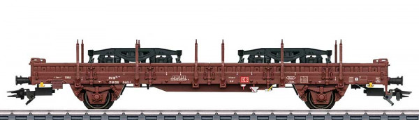 Märklin 46409 - DB AG Rungenwagen Ks446 Ep.5, beladen mit Drehgestellen Bauart Y25
