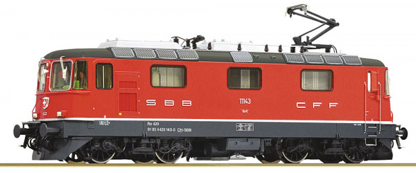 Roco 7520222 - SBB E-Lok Re 4/4 rot SBB AC-Snd. E6