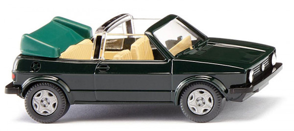 Wiking 004605 - VW Golf I Cabrio - dunkelgrün