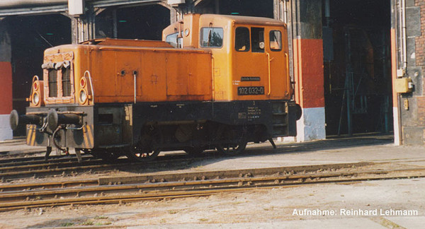 Piko 52545 - DR Diesellok BR 102 orange Ep.4, AC-digiat + Sound