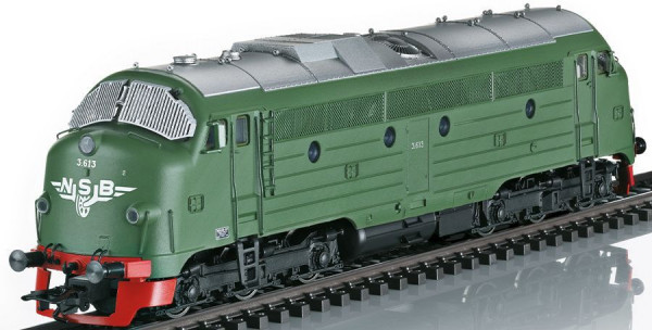 Märklin 39686 - NSB Diesellok NOHAB Di3 Ep.3, mit mfx+ Decoder + Sound