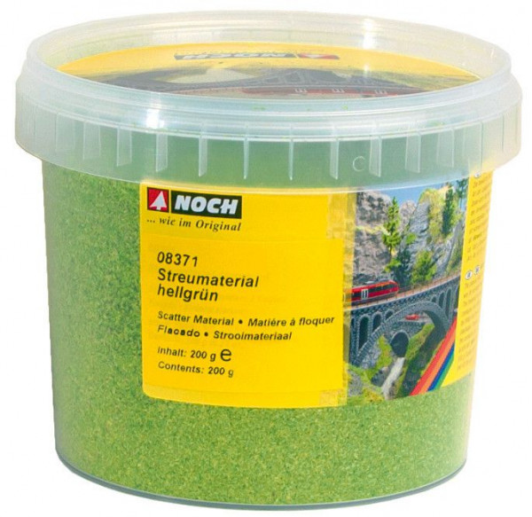 Noch 08371 - Streumaterial hellgrün 200g Dose