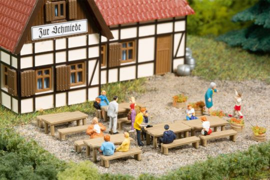 Auhagen 44650 - Bänke, Tische