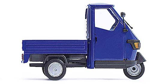 Busch 60002 - Piaggio Ape 50 Dunkelblau M 1:43