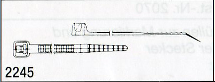 Weinert 2245 - Kabelhaltebänder 50St