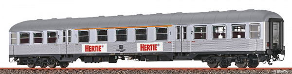 Brawa 46669 - DB Nahverkehrswagen 1./2.Klasse ABnrzb704 "Hertie" Ep.4, LED Innenbeleuchtung, - Wechs
