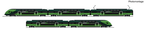 Roco 7720050 - CAT Set 5-teilig Doppelstocktriebzug Rh 4705 Ep.6, AC-digital + Sound
