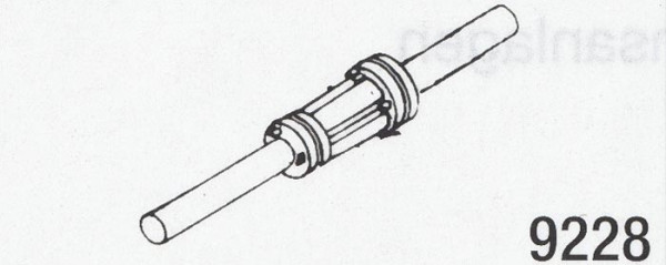 Weinert 9228 - Kolbenstangenschutzrohr BR 78