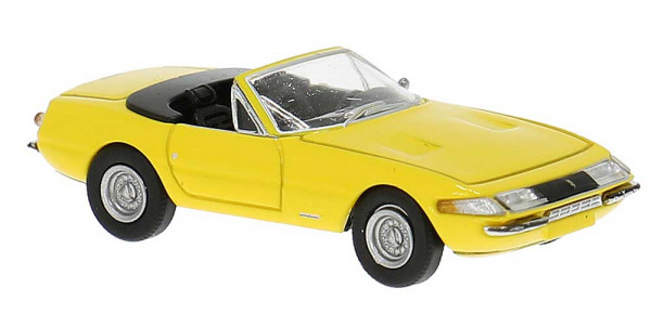 Brekina 22942 - Ferrari 365 GTS/4 Daytona Spider gelb 1971