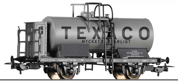 Tillig 77056 - SJ Kesselwagen 2-achsig mit Bremserhaus Ep.2, "Texaco"