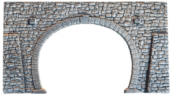 Noch 58248 - Tunnel-Portal Bruchstein 2 gleisig 23,5 x 13 cm
