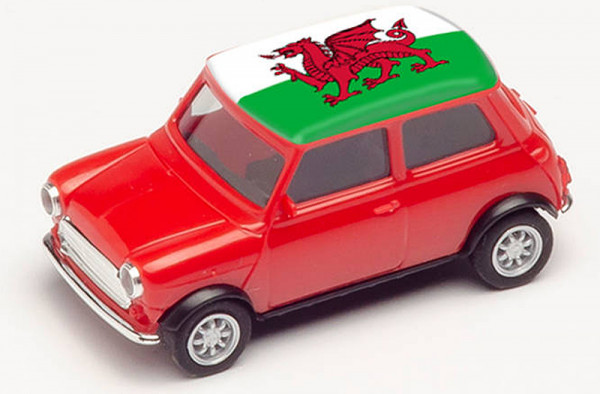 Herpa 420785 - Mini Cooper EM 2021, Wales