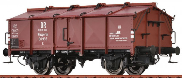 Brawa 50568 - NS/DR Klappdeckelwagen K Ep.3a, Brit-US-Zone