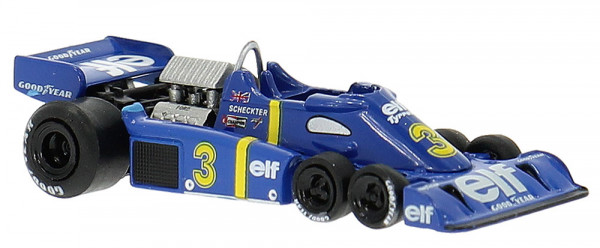 Brekina 22850 - Tyrrell P34, Formel 1, 1976, Elf, #3, J.Scheckter, 1:87