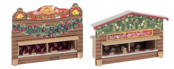 Faller 272020 - 2 Weihnachtsmarktbuden