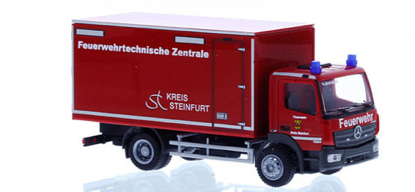Rietze 72515 - Mercedes-Benz Atego ´19 GW-L Feuerwehrtechn. Zentrale Steinfurt