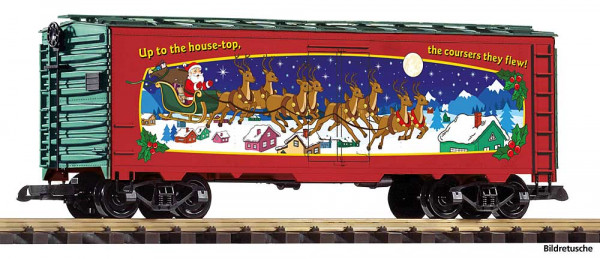 Piko 38991 - USA ged. Güterwagen "Weihnachtsexpress"