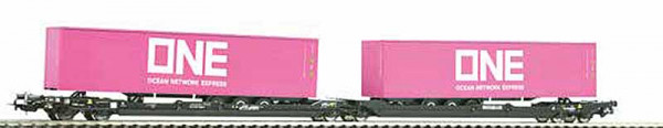 Piko 24643 - DB AG Taschenwagen T3000e mit 2 Trailern "One" Ep. 6
