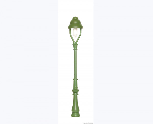 Viessmann 6011 - Einheits-Gaslaterne grün, LED warmweiß