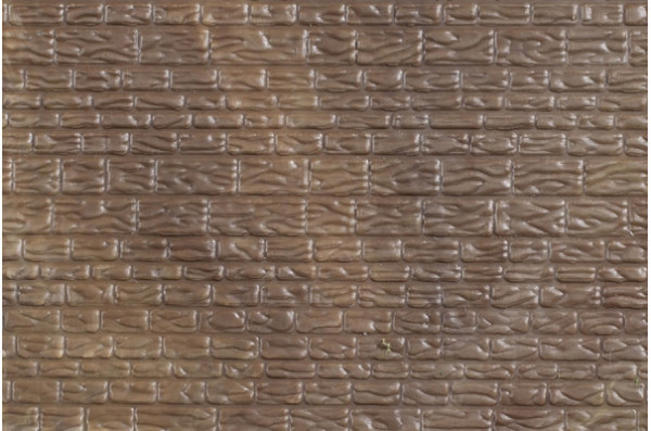 Auhagen 52237 - Natursteinmauer klein Strukturfläche 100 x 200 mm 4 St.