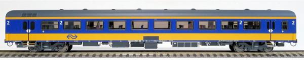 Exacttrain 11016 - NS ICRm Garnitur 3 für den Innenlandseinsatz Reisezugwagen Bpmz10 ( Farbe Gelb /