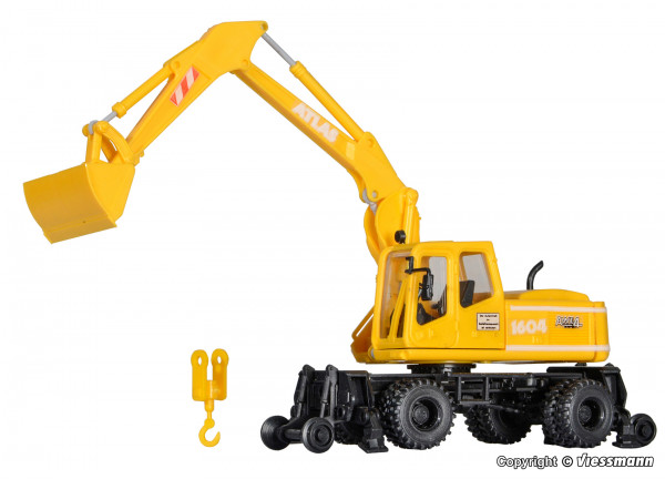 Kibri 16312 - Atlas Zweiwege Bagger GleisBau Bausatz