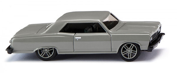 Wiking 022006 - Chevrolet Malibu - betongrau ohne Zughaken 1964-65