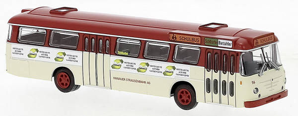 Brekina 59385 - Büssing Senator 12 D 1962, Hanau - Nette Leute,
