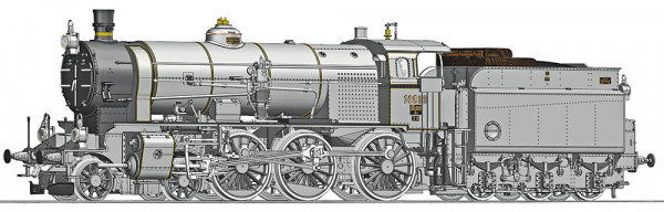 Roco 7120047 - ÖBB Dampflok Rh 109 Südbahn AC-Snd. E2
