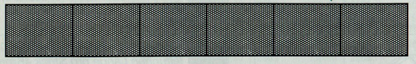 Weinert 3258 - Riffelblechabd.90x12,5cm 5St