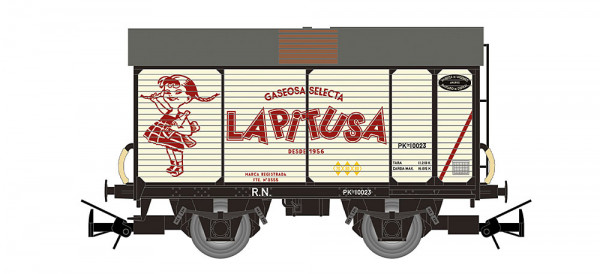 Electrotren HE6104 - R.N., 2-achs. J-Güterwagen, Lackierung „La Pitusa“