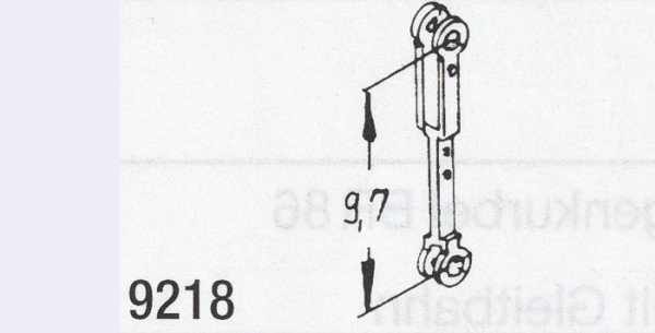Weinert 9218 - Voreilhebel BR 71