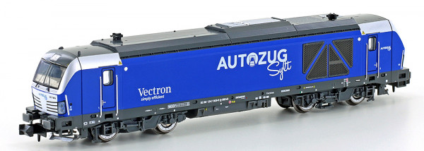 Hobbytrain H3112S - AutoZug Sylt Diesellok BR 247 908 Vectron Ep.6, "Debbie", mit DCC-Decoder + Soun
