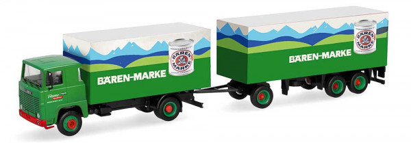 Herpa 321723 - Scania 111 Koffer-Hgz Bärenm.