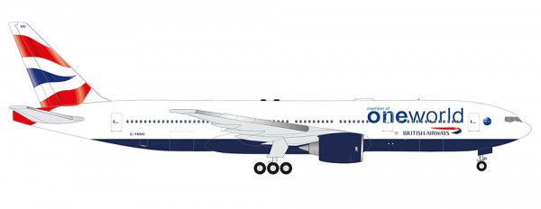 Herpa 539135 - British Airways Boeing 777-200 "oneworld"