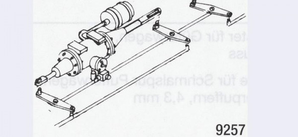 Weinert 9257 - Güterwagenzurüstteile,Bremsanl