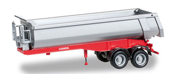 Herpa 076036-002 - Carnehl-Rundmulden-Auflieger 2a, rot