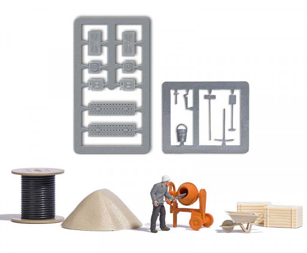 Busch 79901 - A-Set: Beton mischen