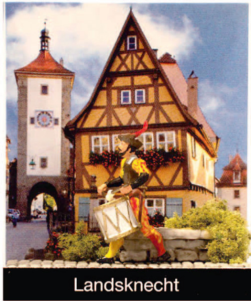 Preiser 99504 - Landsknecht mit Trommel